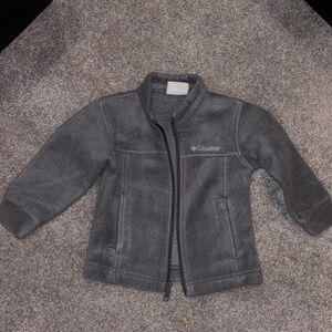 Columbia Kids Charcoal Fleece Jacket